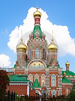 Blagoveshchensky Cathedral in Yoshkar-ola city photo