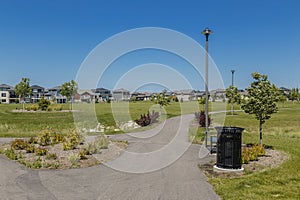 Blair Nelson Park in the city of Saskatoon, Canada