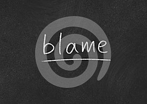 Blame