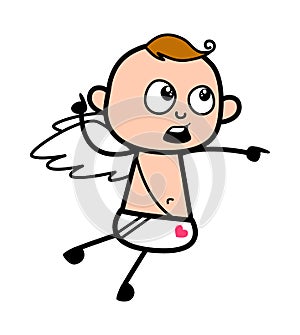 Blaming Angel Cartoon