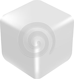 Blank 3d cube