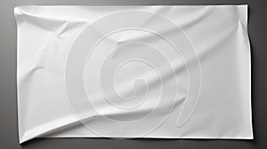 Blank A4 Horizontal White Paper Mockup