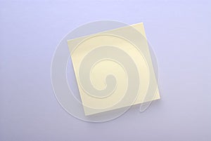 Blank adhesive note