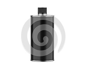 Blank aerosol spray can template.