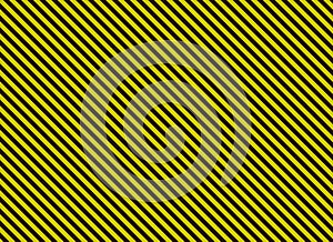 Blank alternation yellow and black diagonal stripes