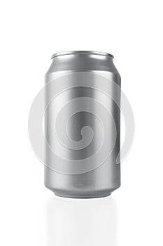 Blank aluminum can