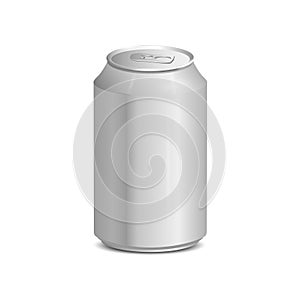 Blank aluminum can