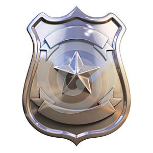 Blank badge