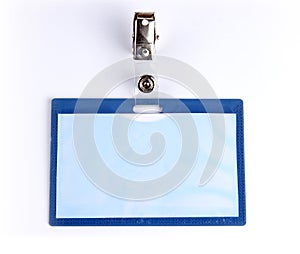 Blank badge/ ID card