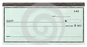 Blank Cheque