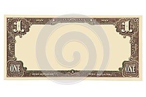 Blank Banknote