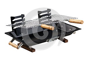 Barbecue stove isolated on white