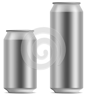 Blank beer can photo