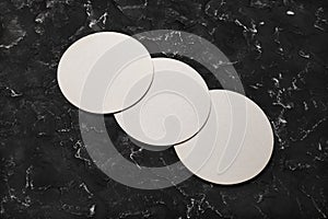 Blank beer coasters