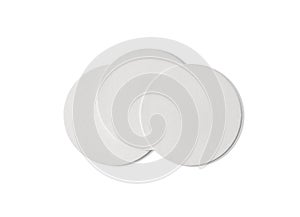 Blank beer coasters