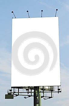 Blank billboard photo