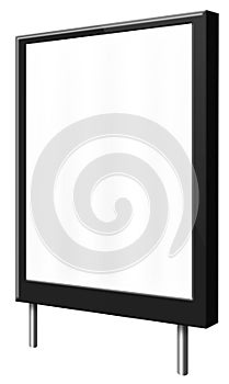 Blank billboard (city advert)