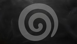 Blank Black Chalkboard Texture Background for Creative Designs.