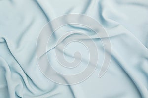 Blank blue fabric background