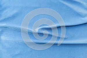 Blank blue fabric texture background