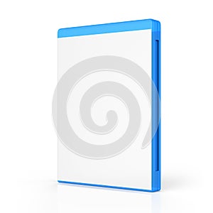 Blank Bluray Case Isolated