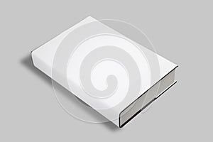 Blank book cover w clipping path