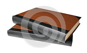 Blank books with path