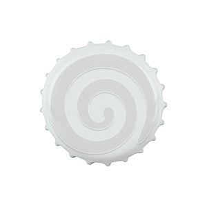 Blank bottle cap with clipping path