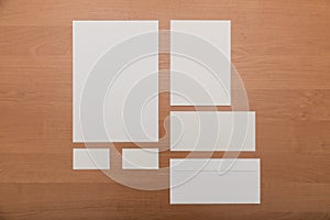 Blank branding elements