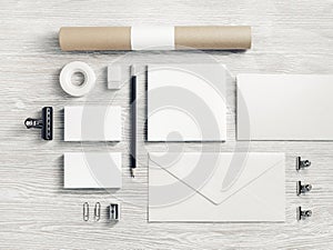 Blank branding identity