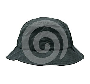 Blank bucket hat color black