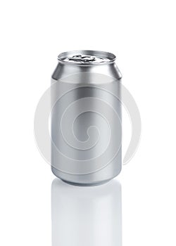 Blank can with copy space