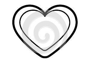 Blank candy heart clipart