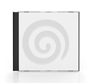 Blank CD Case Isolated