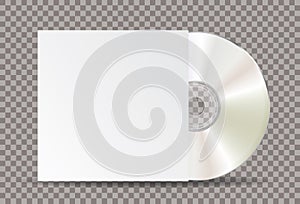 blank CD cover