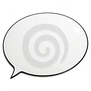 Blank Children Style Comic Bubble