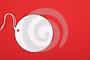 Blank Christmas Gift Tag