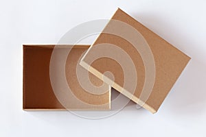 Blank closed carton box packaging