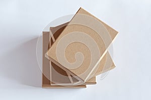 Blank closed carton box packaging