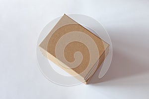 Blank closed carton box packaging