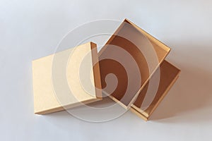 Blank closed carton box packaging