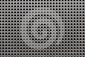 Blank plastic pegboard texture background with copy space