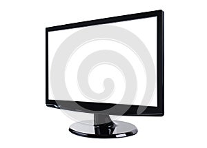 Blank computer momitor