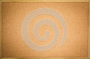 Blank cork board background