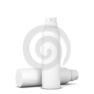 Blank deodorant spray for hygiene mockup