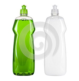 Blank dish washing liquid package