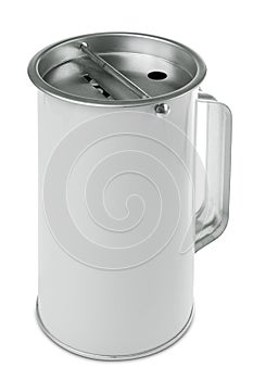 Blank donation box with handle