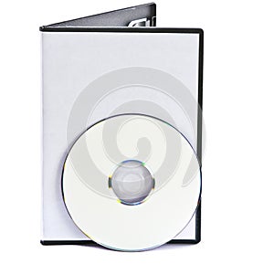 Blank DVD case and disc