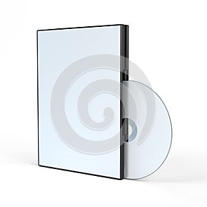 Blank DVD case and disc