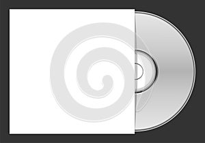 Blank dvd case - Illustration